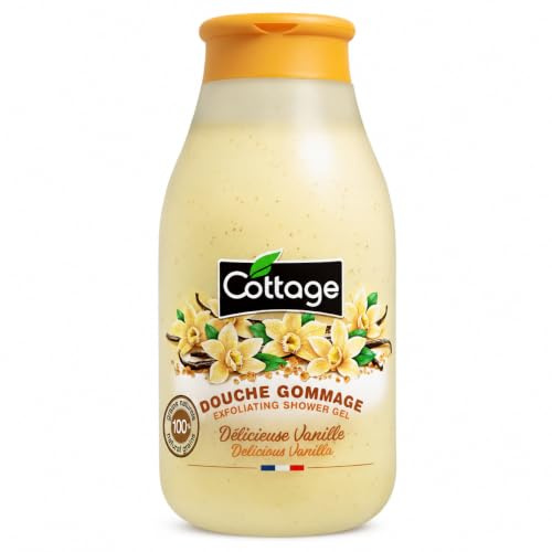 Cottage Dusch-Peeling, köstliches Vanillepeeling, 100% natürlich, 1 Stück