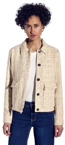 Street One Damen A212611 Kurze Bouclé Jacke (1er Pack)