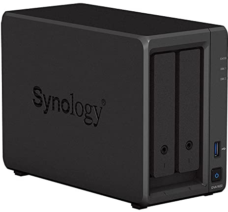 Synology Deep Learning NVR DVA1622 mit 2 Bays