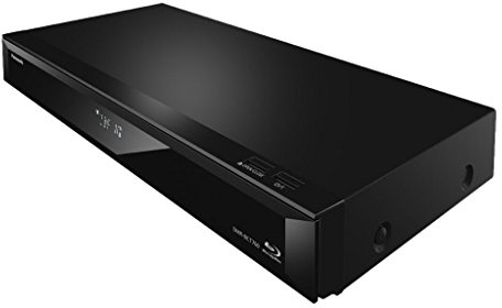 Panasonic DMR-BCT760EG Blu-ray Recorder (500GB HDD, Wiedergabe von Blu-ray Discs, 2 x DVB-C/T, schwarz), 500 GB