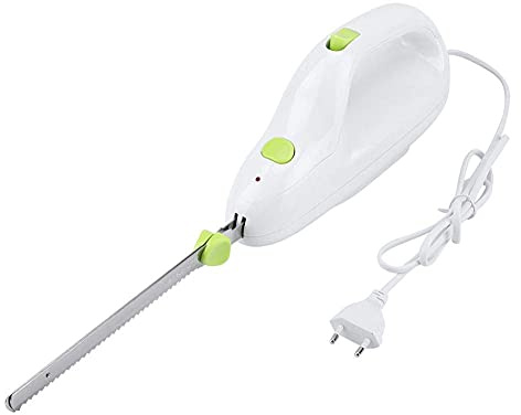 Elektrisches Brotmesser, Gefrorenes Fleischmesser elektromesser elektrisches messer, Tragbare Edelstahlklinge Elektrischer Fleischmesseranzug Zum Schneiden von Fleisch Brot Käse Gemüse und Obst