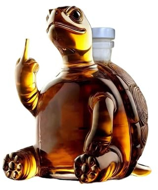 whiskey karaffe Schildkröte, 3D Mittelfinger Schnaps Dekanter, Whiskey Dekanter, Whiskey Flasche, Whiskey Glas, Schnapsspender, einzigartiges Weindekanter (1PC)