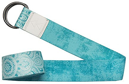 Yoga Design Lab Yogagurt 240 cm | Extra Langer, bunter Yoga Gurt, umweltfreundlich | Für eine intensivere Dehnung bei Gymnastikübungen