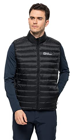 Jack Wolfskin Herren Pack & Go Down Vest M Vest (1er Pack)