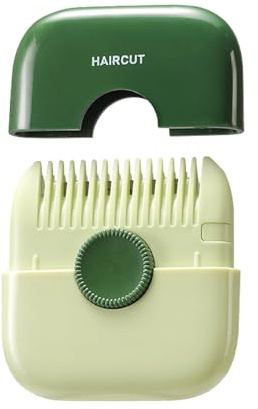 2-in-1-Haarschneidekamm mit Schwanzkamm und Spliss-End-Entfernungs- und Haarstyling-Werkzeug, doppelseitiges Design für dünner werdendes Haar, Schneiden