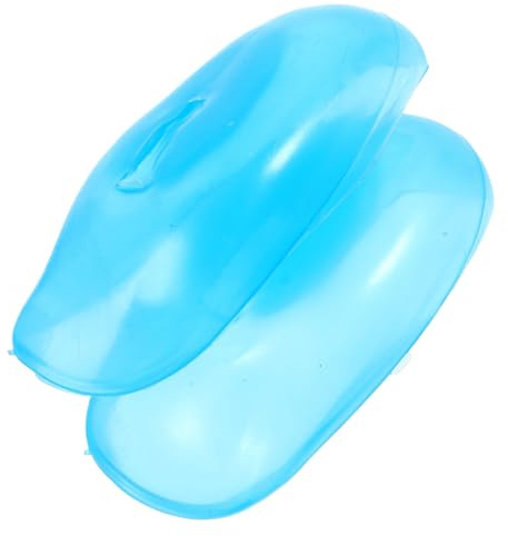 CALLARON Silikon Ohrschutz Gehörschutz Ohrabdeckung Himmelblau Wiederverwendbar Flexibles Gummiband Schutz Vor Haarfärbemitteln Wasser Für Friseursalon Und Zuhause