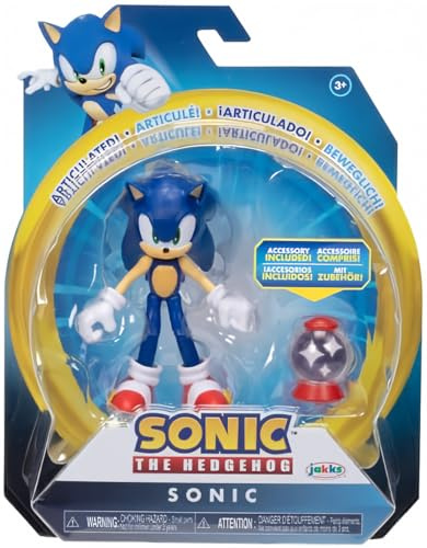 Sonic The Hedgehog 10,2 cm gelenkige Action-Figur-Kollektion (Wählen Sie Figur) (Sonic)