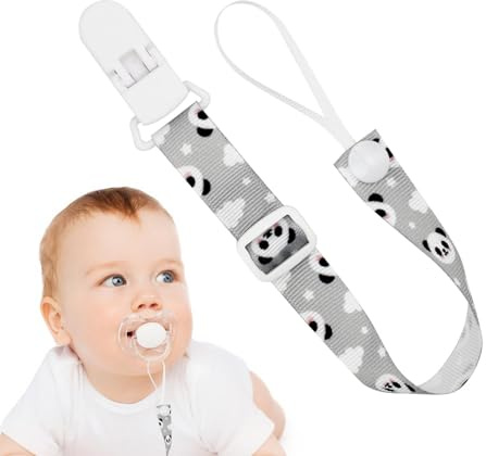 Schnullerclip, Schnullerhalter-Clip | Schnuller-Beißriemen, Anti-Drop-Leine-Beruhigungshalter | Beißriemen Universalhalter Leine für Schnuller Beißriemen für und Mädchen