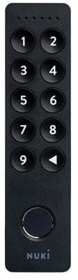 Nuki Keypad 2 - Türschloss öffnen mit Fingerprint oder Code, schnell und komfortabel, ohne Smartphone, perfektes Zubehör für das Nuki Smart Lock, mit Bluetooth