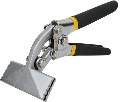 Blechbiegezange, 6-Zoll-Falzzange, multifunktionales, gerades Metall-Biegezangenwerkzeug, rutschfeste Falzzange(Biege)