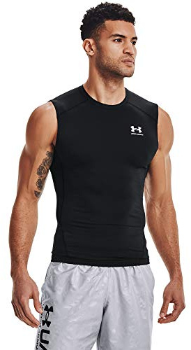 Under Armour Herren UA HG Armour Comp SL, Tank Top mit Kompressionspassform, komfortables Funktionsshirt