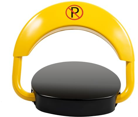 SICHENSH Elektrisch Parkplatzsperre, Parkplatzsperre Klappbar, Automatik Klappbar Parksperre mit Fernbedienungen, Automatische Parkplatzsperre mit Alarm-Funktion, Elektrisch Parkplatzsperren