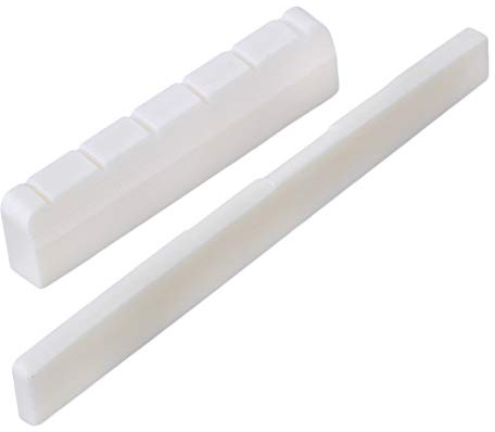 RDEXP 6 Saiten Gitarrenteile Knochensteg Sattel Nuss Set 80 mm & 50 mm für klassische Gitarre RDEXP 6 Saiten Gitarrenteile Knochensteg Sattel Nuss Set 80 mm & 50 mm für klassische Gitarre RDEXP 6