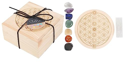 something different - Deko-Kristall Chakra 7er-Pack (Einheitsgröße) (Bunt)