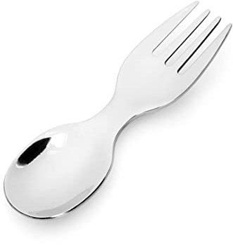 LEKKABOX Mini Göffel Edelstahl 10 cm – Spork für Kinder & To Go