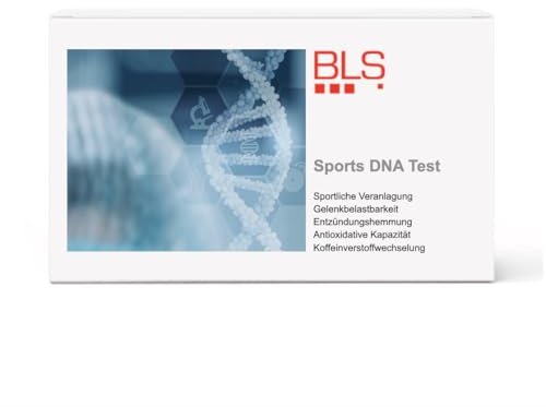 DNA-Sporttest, Genetische Analyse für Ausdauer und Muskelaufbau, Heimtest mit Speichelprobe, Laborauswertung