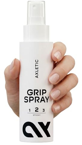 Axletic Liquid Chalk Spray - 100ml - Haftende Flüssigkreide für idealen Pole Dance Grip, Liquid Chalk Gym Chalk, Flüssige Kleide für Pole Grip