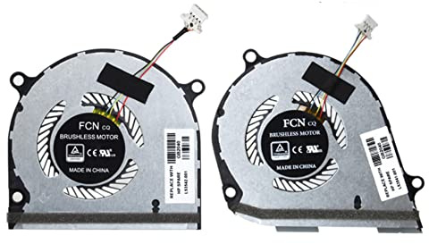 CPU+GPU Kühler kompatibel mit HP Envy X360 15-DS 15-DR 15M-DS 15M-DS0011DX 15-DS0013NR 15-DS003CA 15-DS0013CA TPN-W142 TPN-W143 Series L53542-001 L5 3541 001