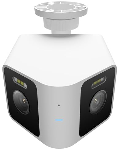 XIAOMI Outdoor-Kamera CW100 Dual Doppelte Kameralinse, klarere Bildqualität, lokaler KI-Schutz, intelligente Vollfarb-Nachtsicht, Wasser- und staubgeschützt nach IP66