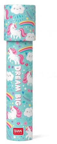 Legami Kaleidoskop, Lernspiel für Kinder, Ø 4,5 cm, Einhorn-Thema, Farbe, KAL0001, alle Altersgruppen