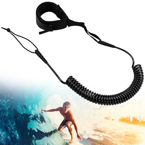 VGECEE 10ft Surfboard Leash Paddle SUP Fußschlaufe TPU Abahub SUP Leash Leine