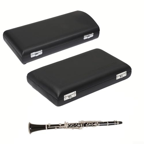 Robuste Klarinetten-Aufbewahrungstasche, Klarinetten-Gigbag mit sicherem Verschluss, weiches Pad für Klarinette, Musikinstrumente, Ersatzteilschutz (Klarinettenkoffer)