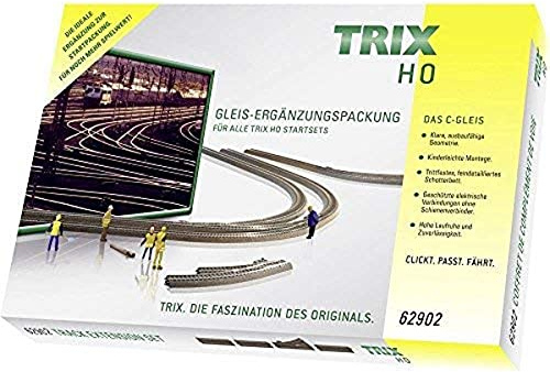 Trix 62902 Ergänzungs-Set C 2 - Spur H0 - Gleise und Weichen - Zweileiter-Gleissystem