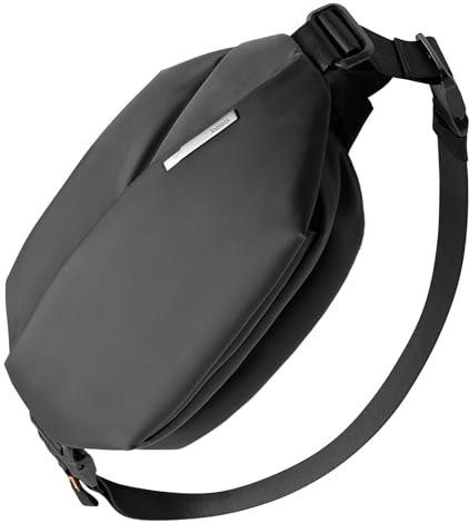 Inateck Sling Bag X, Kompakt Chest Bag Herren Damen, Wasserdicht Bauchtasche Brusttaschen Umhängetasche Schultertasche Crossbody Bag für Alltag Reise Wandern