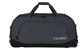Travelite Reisetasche mit Rollen groß, XL, Kick Off, praktische Trolley Reisetasche mit Rollen für Urlaub und Sport, 77 cm, 120 Liter