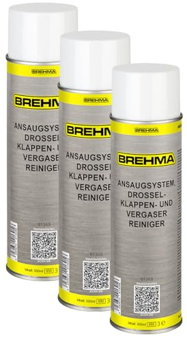 3x BREHMA Drosselklappenreiniger AGR Ventil Reiniger Vergaserreiniger