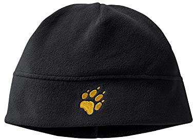 Jack Wolfskin Unisex Kinder Real Stuff Cap K M tze, Schwarz, Einheitsgröße EU