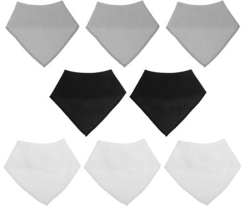 Healifty Baby Lätzchen Dreieckstuch 9.45X7.87In Weiches Speichelhandtuch Für Neugeborene Waschbar Multifunktionales Halstuch Zum Sabbern Und Füttern