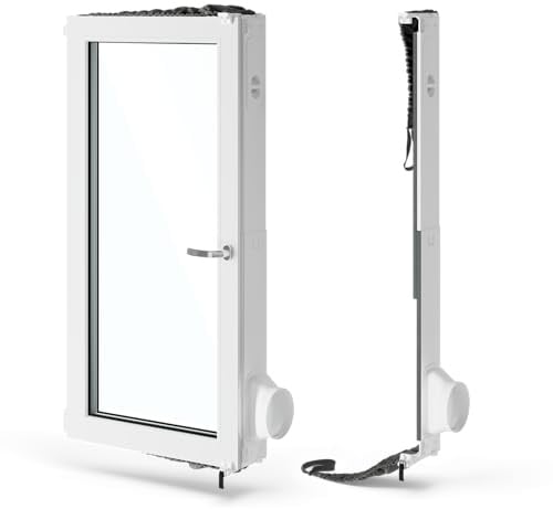 AEG AWKIT5 Premium Fensterabdichtungs-Set für mobile Klimageräte, Weiß