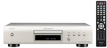 Denon DCD-600 NE CD-Player mit AL32 Processing - Silber | CD und CD-R/RW, MP3, WMA, HiFi CD-Spieler, AL32 Processing