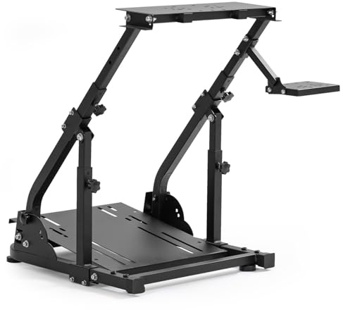 Dardoo Lenkradständer passend für Logitech G923 G29 G920, für Thrustmaster Wheels Einstellbare Gaming Wheel Stand Wheel&Pedals nicht inbegriffen