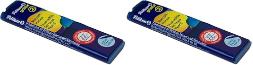 Pelikan B1R Griffix Refills Bleistiftminen Packung mit 3 Minen, Breite, 2 mm (Packung mit 2)