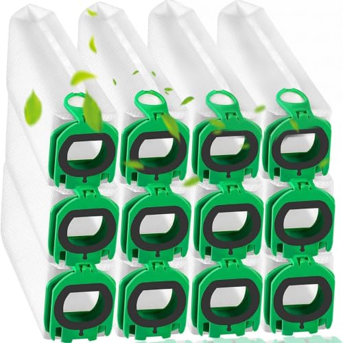 12 Stück Staubsaugerbeutel für Vorwerk Kobold VB100 Filtertüten Ersatz Beutel Zubehör Staubbeutel für Vorwerk Kobold VB100 VB 100 FP100 FP 100 Akku-Staubsauger