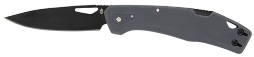 Gerber Taschenmesser mit Gürtelclip, LST, 440A Clip Poin-Edelstahlklinge, Griffschalen aus glasfaserverstärktem Nylon, Klingenlänge: 6,6 cm