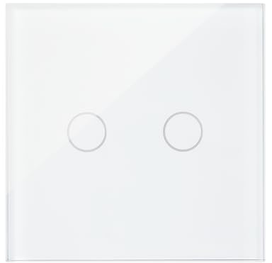 Doppelschalter mit Berührung und Dimmer PNI SafeHome DIM202, 700 W, Live Wire, ohne Null