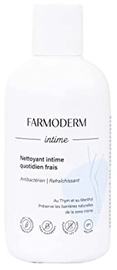 Farmoderm Antibakterielle Intimwaschlotion für Frische - pH neutrale Intimseife für den aktiven Lebensstil - Natürliches, antibakterielles und erfrischendes Intimreinigung für die Frau - 300ml