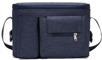 Kinderwagen Organizer,Buggy Organizer Taschen,Kinderwagen Taschen,Kinderwagen Organizer Universal, Kinderwagen Tasche Schultergurt,Kinderwagentasche Aufbewahrungstasche (blau)