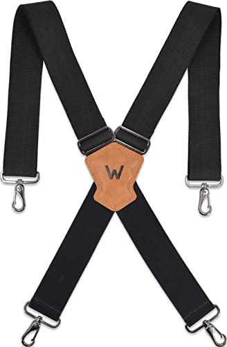 Robuste Arbeits-Hosenträger mit Haken, Herren-Hosenträger, 5,1 cm