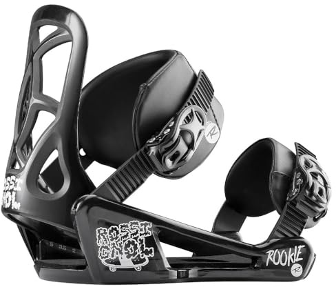 Rossignol Rookie S Snowboard-Bindung – Unisex – Einheitsgröße – Schwarz