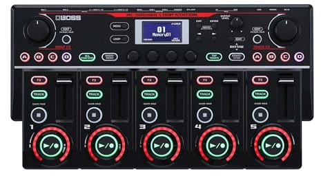 BOSS RC-505mkII Loop Station | Erweiterte Version des Tisch-Looper-Branchenstandards | Fünf simultane Stereo-Phrasenspuren | Riesige integrierte Effektauswahl | Extrem robuste Fader