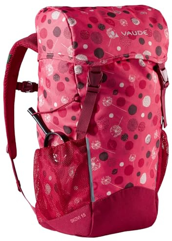 VAUDE Rucksack Skovi 15 | Kinderrucksack mit 15L Volumen – Kindergartenrucksack und Wanderrucksack für Kinder, mit Lupe – gepolstert