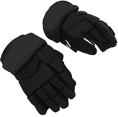 Tanant Hockeyhandschuhe, für Hockey, Rollhockey, Feldhockey & mehr - Schwarz, für Erwachsene Hockey-Spieler (Herren), 8 Zoll