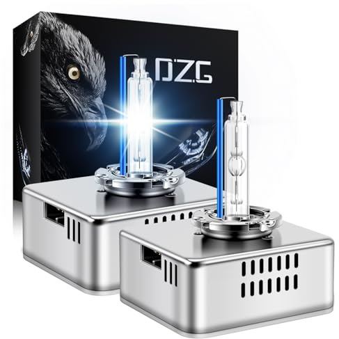 DZG D5S Xenon HID Scheinwerfer-Lampen 35W 8000K Kaltweiß Fernlicht Abblendlicht, 2 Stück