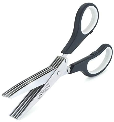 Rapesco 1599 5-Klingen-Schere für Schnipseln von Kräutern und Papier