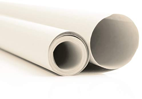 OfficeTree 10 Meter Seidenpapier Rolle Weiß 100cm Breit 20g/m² - Schnittmusterpapier Rolle - Packseide - Seidenpapier Verpackungsmaterial - Einwickelpapier zum Verpacken Basteln und Dekorieren