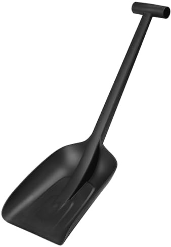 Fiskars Autoschneeschaufel, Länge: 63 cm, Glasfaserverstärkter Kunststoff, Schwarz, Solid, 1019353